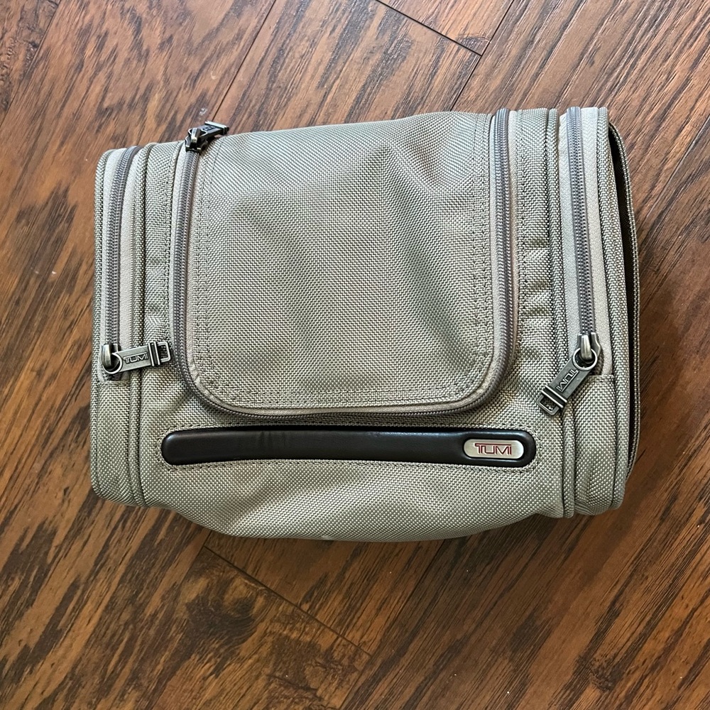 Tumi Gray Toiletry Bag